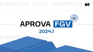 Aprova FGV  Revisão préprova da FGV  vestibular 241 [upl. by Mialliw807]