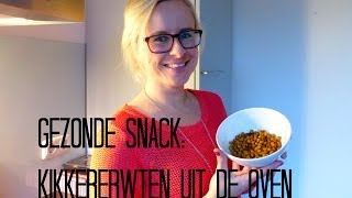 Gezonde snack  Kikkererwten uit de oven [upl. by Eiramesor]