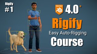 Blender 40 RIGIFY Ch 1 Course Intro [upl. by Morrie]