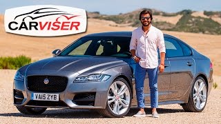 Jaguar XF 20D Test Sürüşü  Review English subtitled [upl. by Dorcea853]