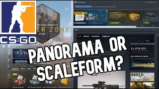 CSGO Panorama vs Old UI Scaleform FPS Comparison Side by Side [upl. by Pournaras]