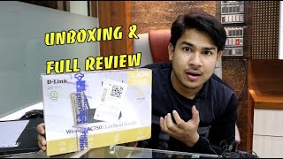 DLink DIR819 750 Mbps Router Unboxing Review Setup amp Speed  Best Dual Band Router Under 1000 ⚡ [upl. by Nannarb]