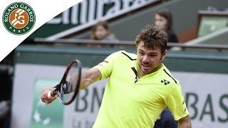 Stan Wawrinka v Jérémy Chardy Highlights  Mens Round 3 2016  Roland Garros [upl. by Sanchez]