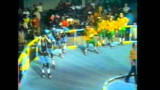 1973 Roller Derby Chiefs vs Jolters HD1080p [upl. by Stasny]