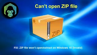 SOLVED Unable to Open ZIP Files in Windows [upl. by Acirderf]