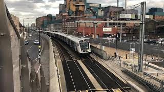 1 Day to Go Elizabeth Line Class 345 crossover at Silvertown [upl. by Agostino231]