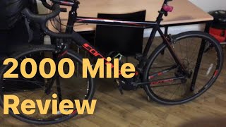 Carrera Virtuoso Road Bike 2019 Edition 1 Year Review  2000 Miles [upl. by Apur]