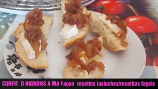 Confit d oignons a ma façon 😊 [upl. by Ayalahs]