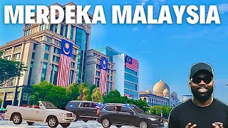 Malaysia 67 years Independence Day celebration in Putrajaya Merdeka 2024 [upl. by Anatollo792]