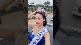 Homecoming of beauty queen Ruopfuzhano Whiso shortvideo missuniverse RuopfuWhiso [upl. by Ellenor989]