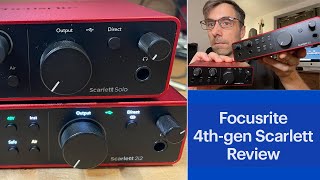 Focusrite Scarlett Solo and 2i2 4thgeneration Audio Interfaces Review [upl. by Aixela125]