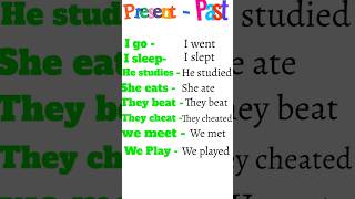 Day 78Present To past sentences englishgrammar englishlanguage [upl. by Gretchen]