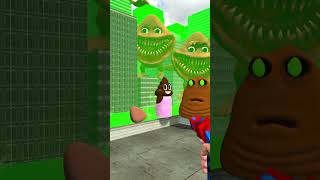 ACID CITY GIANT POU TAPES POU BOUS REVENGE DEMON ALIEN POULINA CREEPYPASTA BARBIE DESTROY in Gmod [upl. by Eva]