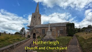 Hatherleigh Church and Churchyard Devon UK The smallest town in Devon [upl. by Ardnekahs330]