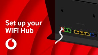 How to set up your Vodafone WiFi Hub  Support  Vodafone UK [upl. by Schlosser]