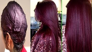 How To Colour Your Hair Naturally At Home  100  Natural Burgundy Colour With Henna  PRIYA MALIK [upl. by Eisinger2]