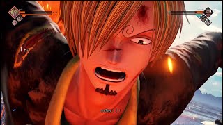 JUMPFORCE ลูฟี่ Luffy โซโล Zoro ซันจิ Sanji VS หนวดดำ Teech ชิชิโอ Chichioโทกุโระ Tokuro [upl. by Yeldnarb]