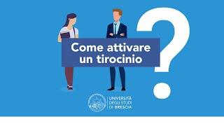 Come attivare un tirocinio  Università degli Studi di Brescia [upl. by Anez]