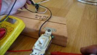 Three Way Switch Demonstration amp Troubleshooting [upl. by Eliathas]