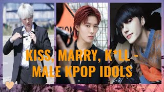 Kiss Marry Kll  Male Kpop Idols [upl. by Ikcin]