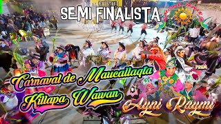 preFinal Carnaval de Maucallaqta Socos  Ayacucho  Killapa Wawan  Ayni Raymi 2024 [upl. by Aynatahs]