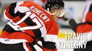 Travis Konecny  Highlights 2013141516 [upl. by Akcirred]