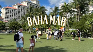 Baha Mar Vlog Part 1 Grand Hyatt Poolside Villa Room Tour amp LGA Chase Sapphire Lounge [upl. by Wesle465]