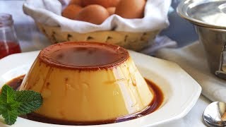 Flan de huevo fácil y rápido SÓLO 3 INGREDIENTES [upl. by Charlton944]