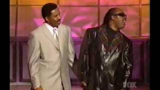 Steve Harvey and Stevie Wonder  quotI Wishquot parody at 2002 Essence Awards [upl. by Lian]