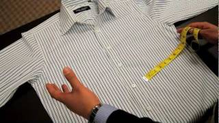 How to measure your chest off a ready made shirt by Spier amp Mackay [upl. by Acined864]