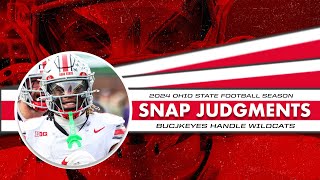 Snap Judgments Ohio State handles its business in professional win over Northwestern [upl. by Oicram768]