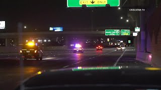 Woman Leads Officers On Chase In West Covina [upl. by Eignav994]