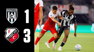 Heracles Almelo  FC Utrecht  16092023  Samenvatting [upl. by Ydasahc]