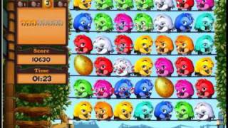 Fluffy Birds on Facebook Gameduell   Last level  Complete Birdhouse [upl. by Midan]