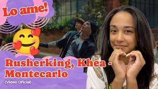 Rusherking Khea  Montecarlo Video Oficial ▷ Reacción [upl. by Chiles801]