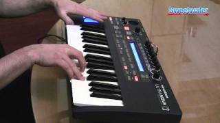 Novation UltraNova Synthesizer Demo — Daniel Fisher [upl. by Ellinej]