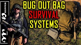 Bug Out Bag Systems For Surviving SHTF [upl. by Telrats]