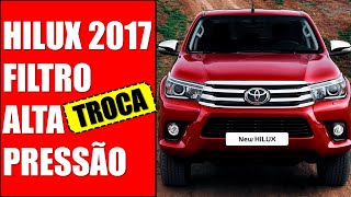 EP 486  Toyota HILUX 201718 Troca do FILTRO PRESSURIZADO de COMBUSTÍVEL e descarbonização [upl. by Alford915]