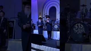 Meilech Braunstein and Hershy Weinberger singing at a Bar Mitzvah [upl. by Marceau240]