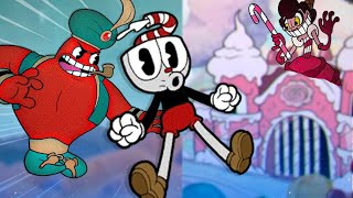 Caos no Parque de diversões no Cuphead [upl. by Ellerehs]