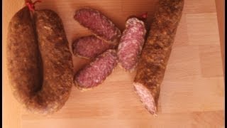 Salami selber machen Wurstherstellung [upl. by Nim711]