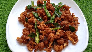 Gobi 65 Recipe  క్యాలి ఫ్లవర్ 65  Gobi Pakodi  Cauliflower 65 [upl. by Llesram]