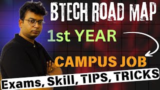 btech 4 year road map High pay campus jobsroad map for btechbtech exam campus jobs skills tricks [upl. by Sikes]