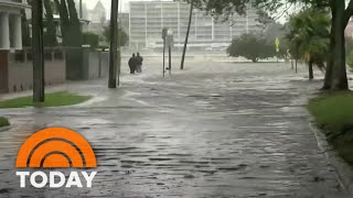 Hurricane Helene crashes into Florida as Category 4 storm [upl. by Kaitlynn312]