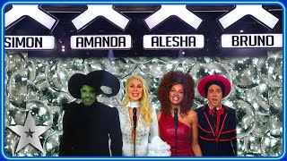 Rask AI turn Simon Cowell into ELPHABA from WICKED  SemiFinals  BGT 2024 [upl. by Hickie]