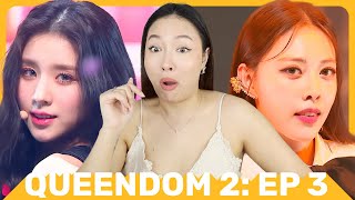 QUEENDOM EP 3 PERFORMANCES REACTION [upl. by Perri]