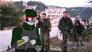 knindze krajisnici but youve been attacked by croats in dalmatia [upl. by Najib970]