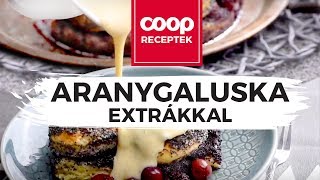 Aranygaluska extrákkal  recept [upl. by Purse]