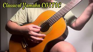 Guitar Classic Yamaha CG171C đẹp như mới âm thanh ngọt ngào giá chỉ 5triệu2 tại Quận 7 [upl. by Longtin]