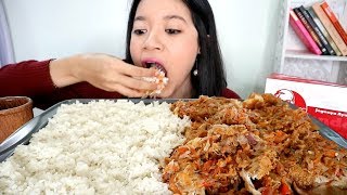 MUKBANG KFC GEPREK SAMBAL MATAH [upl. by Magulac]